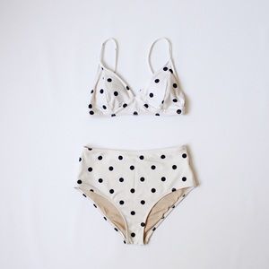 O L D N A V Y • Polka Dot High Waisted Bikini